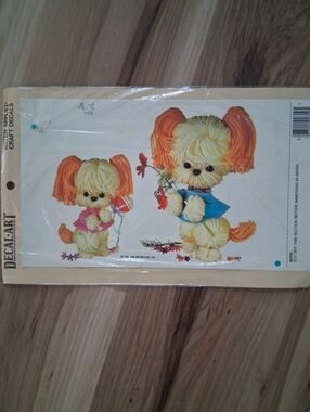 Vintage Meyercord Water Applied Craft Decal